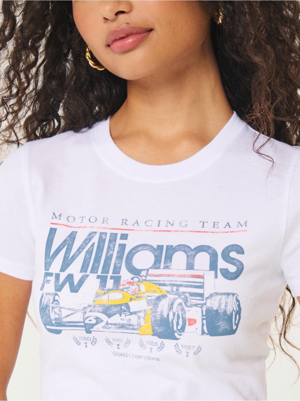 Hollister Williams Racing Team Baby Tee